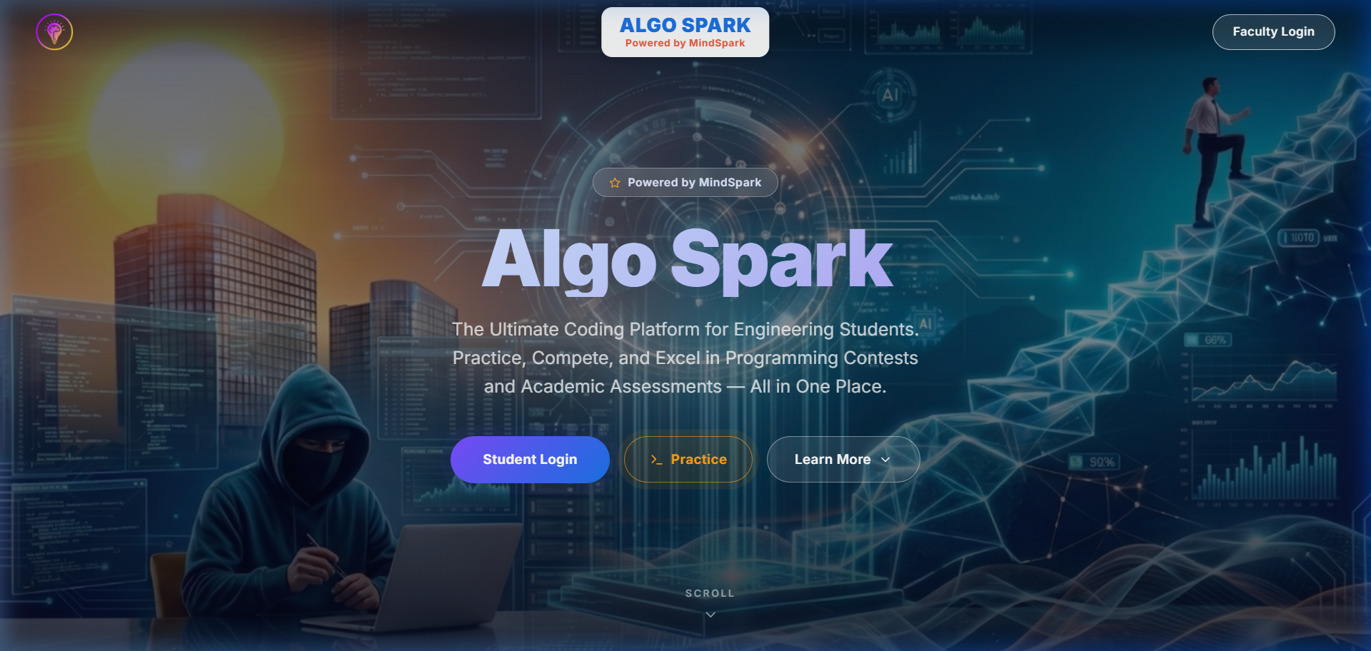 AlgoSpark coding platform